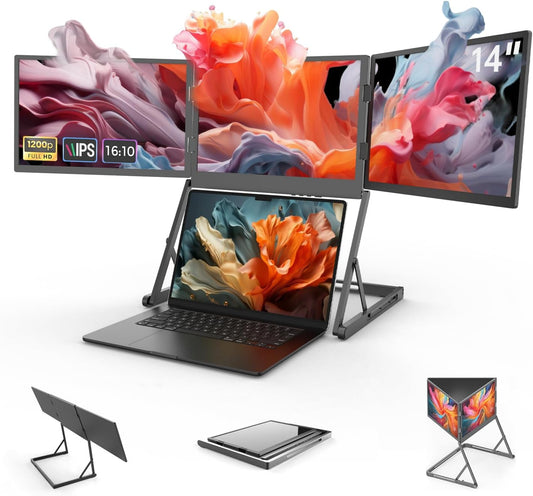 XQ1 15.6" Triple Laptop Screen Extender