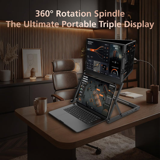 XQ1 15.6" Triple Laptop Screen Extender